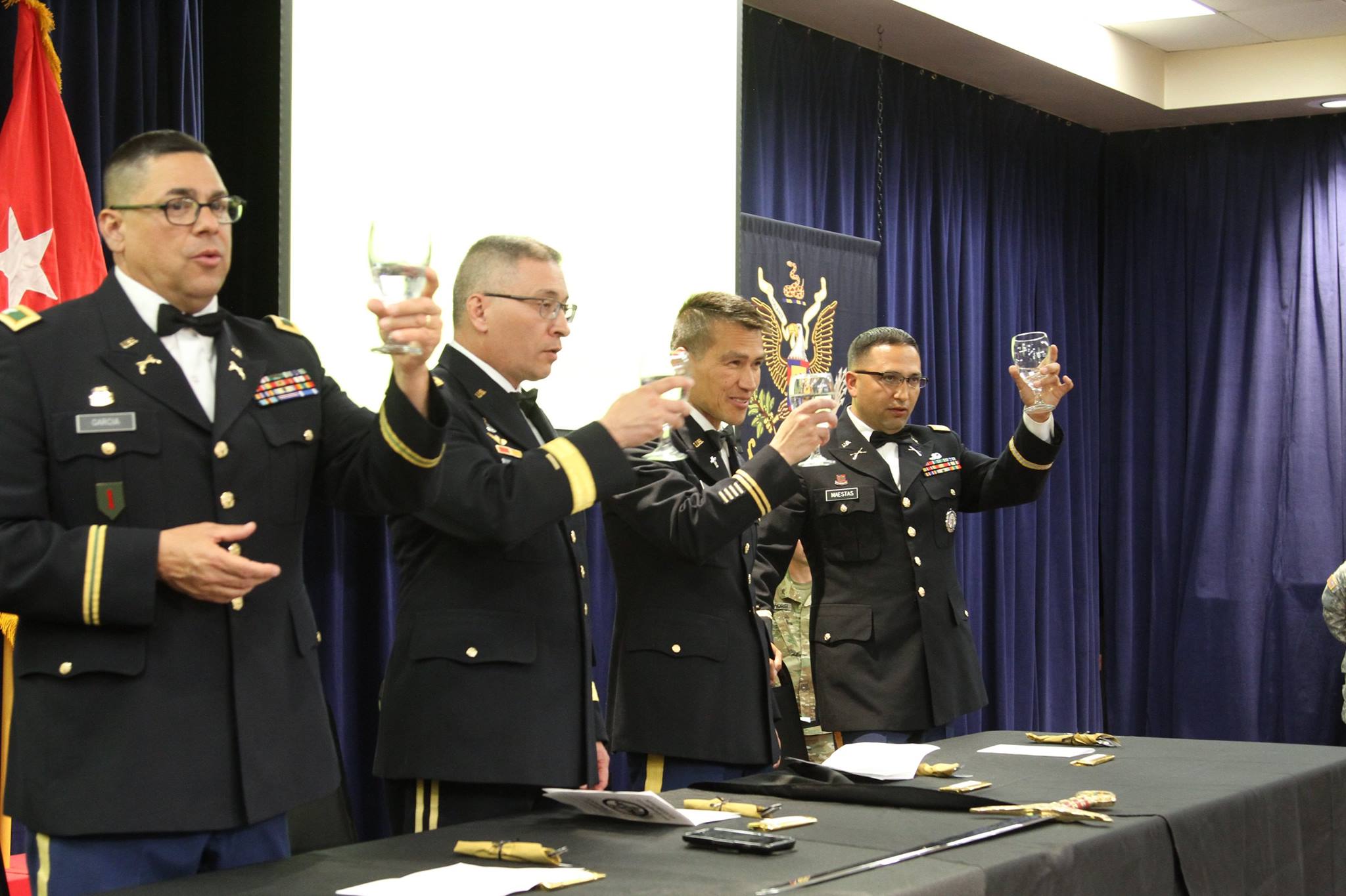 OCS Class 60-18 hosts Dining In