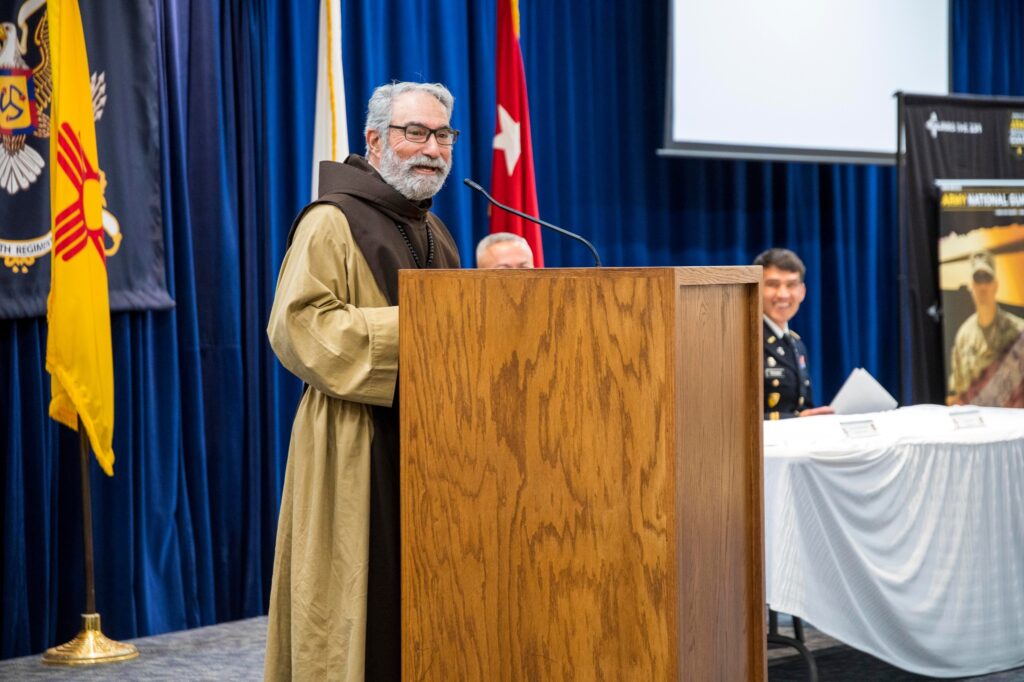 The Rev. Father Richard Iannucci provides the guest speech.